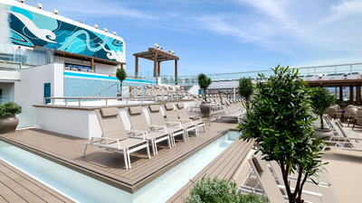 Agora auf der Mein Schiff Flow