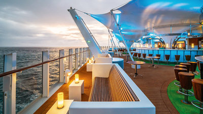 Lanai Bar auf der AIDAnova