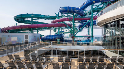 Aurora Borealis Aquapark auf der MSC World Europa