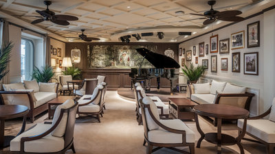 Raj Polo Tea House auf der MSC World Europa