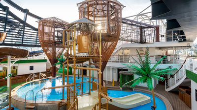 Forest Adventure Park auf der MSC Seaside