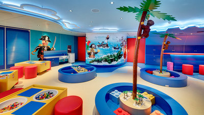 Junior Club Lego  auf der MSC Seaside