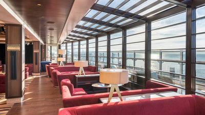 Lounge mit Loftcharakter auf der MSC Seaside