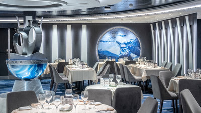 Aegean Restaurant auf der MSC Seascape