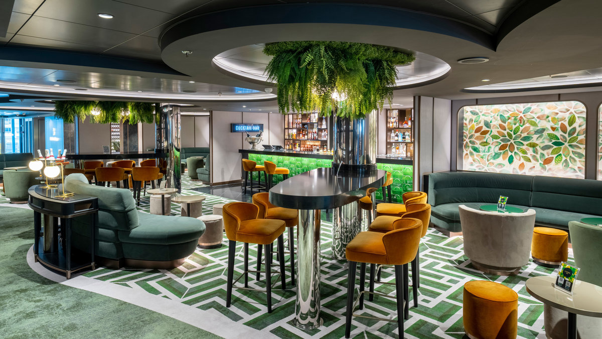 Cocktail Bar auf der MSC Seascape