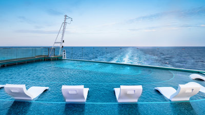 Infinity Pool auf der MSC Seascape