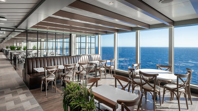 Marketplace Buffetrestaurant auf der MSC Seascape
