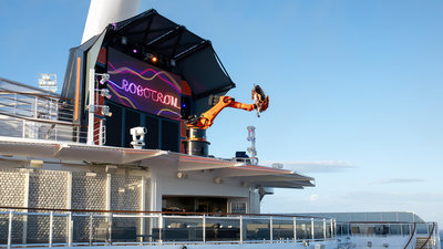 Robotron auf der MSC Seascape