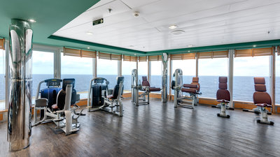 Fitnessstudio auf der MSC Armonia