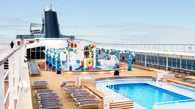 Poolbereich Le Piscine auf der MSC Armonia
