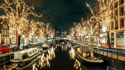 Lichterglanz in Amsterdam