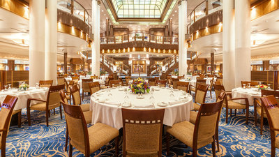 Stilvolle Hauptrestaurants