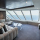 Wohnzimmer der Yacht Club Owner's Suite auf der Seashore
