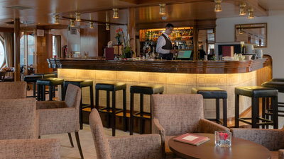 Bar in der Lounge