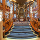 Treppe im Britannia Restaurant