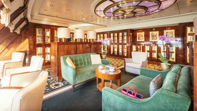 Blibliothek der Queen Mary 2