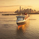 Die Queen Mary 2 vor New York